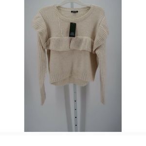Target wild fable ruffle sweater